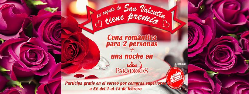 El Comercio de Tordesillas fideliza a su clientela por San Valentín