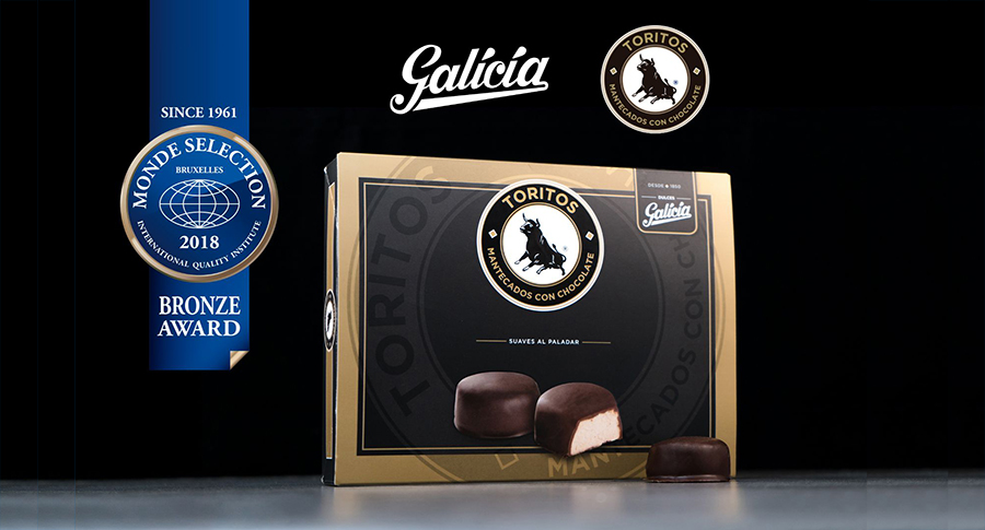 Dulces Galicia obtiene el sello de calidad internacional ‘Monde Selection’ gracias a sus ‘Toritos Chocolate’