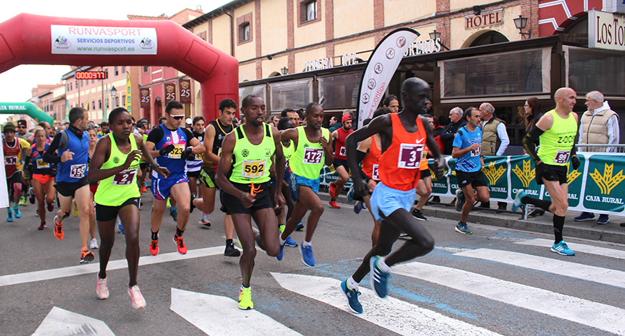Kenia marca el ritmo en la Media Maratón Internacional de Tordesillas y su 10 K