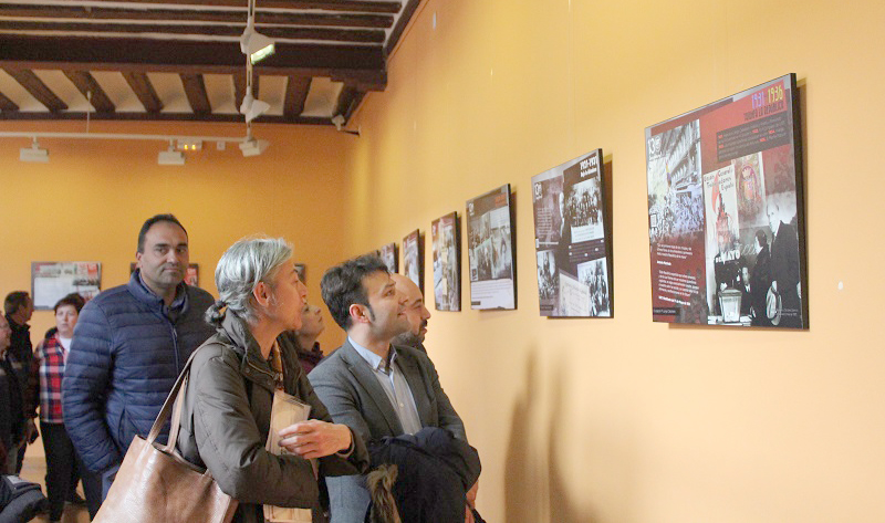 UGT celebra sus 130 años con una exposición monográfica en Tordesillas