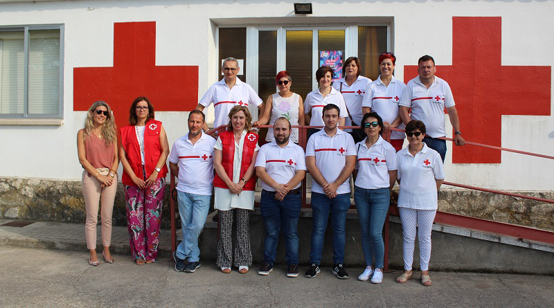 La Presidenta Provincial de Cruz Roja visita la Asamblea Comarcal de la Institución en Tordesillas