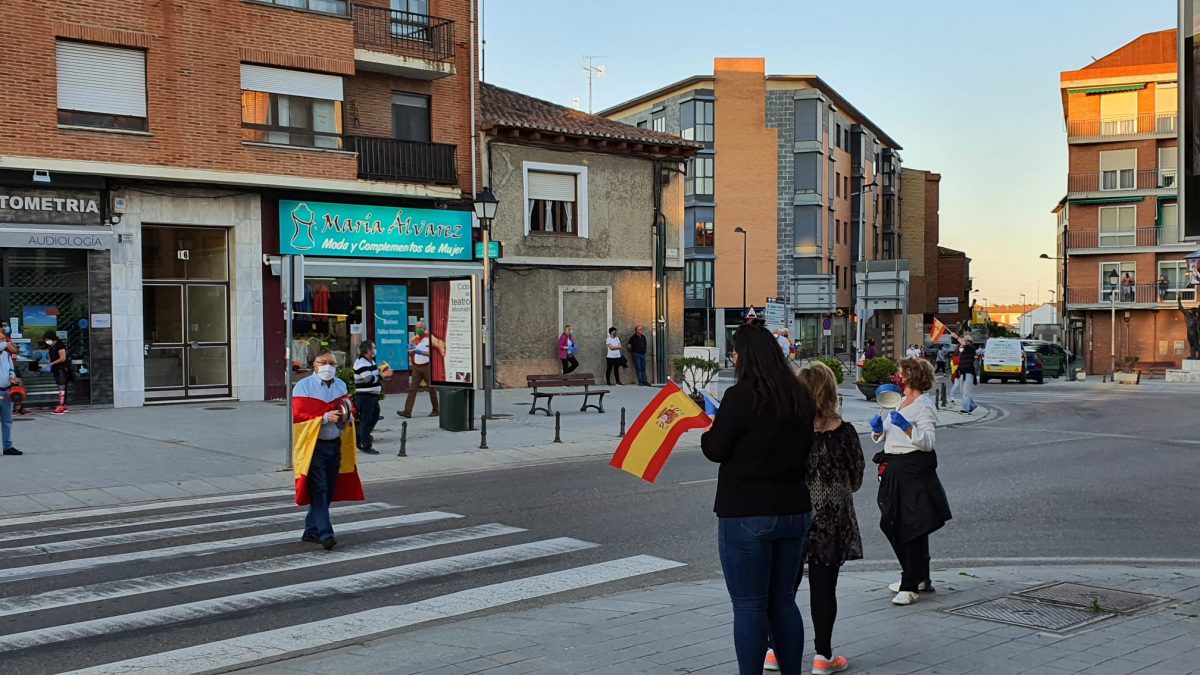 Las protestas contra el gobierno se suceden por segundo día consecutivo en Tordesillas