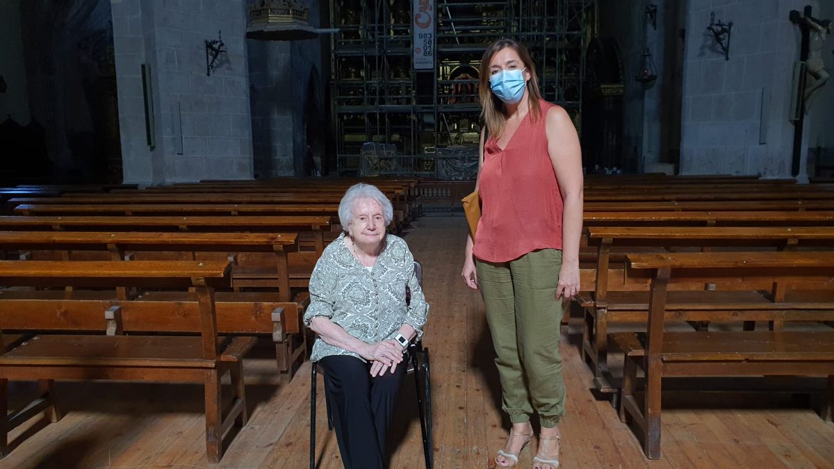 Tordesillas, lugar de inspiración artística para la organista internacional Montserrat Torrent