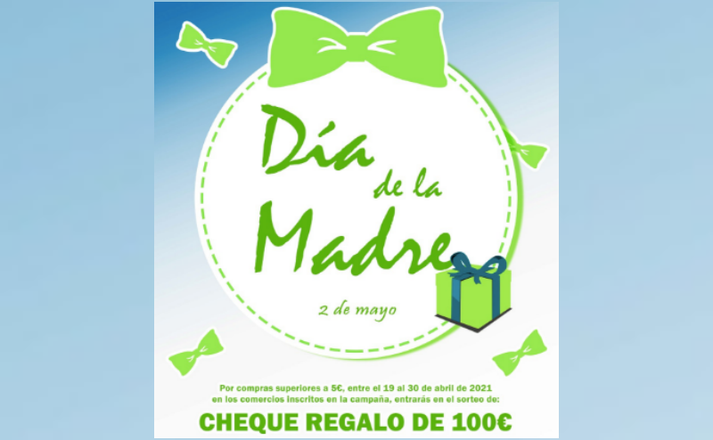 El Comercio Local de Tordesillas sortea un cheque de 100€ por el Día de la Madre
