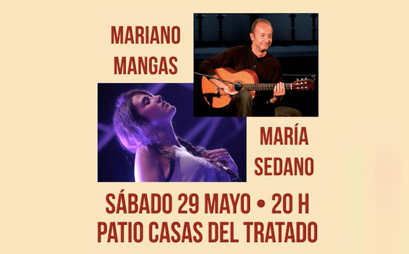 El recital de canción melódica de Mariano Mangas y María Sedano llega a Tordesillas