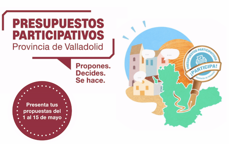 La Diputación inicia el proceso de presentación de propuestas de sus Presupuestos Participativos