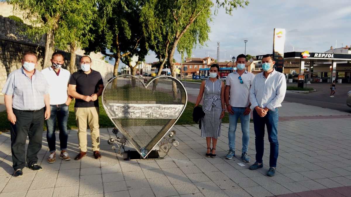 El Ayuntamiento de Tordesillas inaugura su “Corazón solidario”