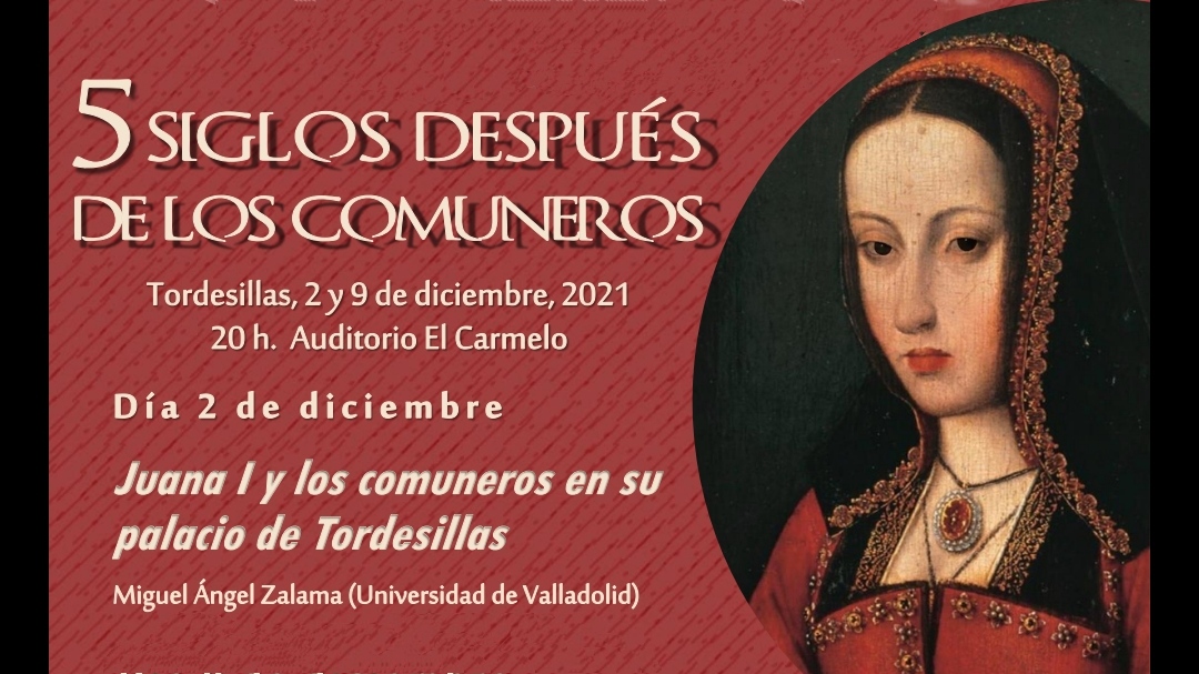 El auditorio El Carmelo acogerá el ciclo de Conferencias ‘Cinco siglos después de los comuneros’ 