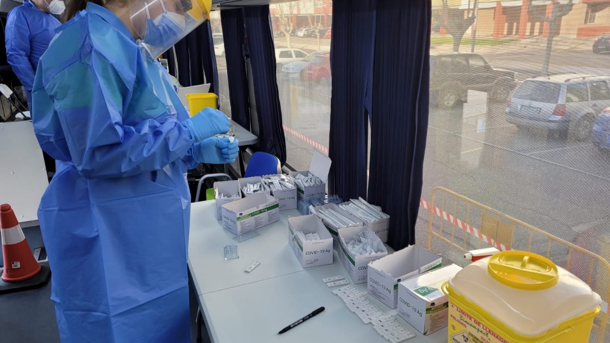 Sanidad convoca a los vecinos del área de salud de Tordesillas para la realización de test de antígenos de forma masiva