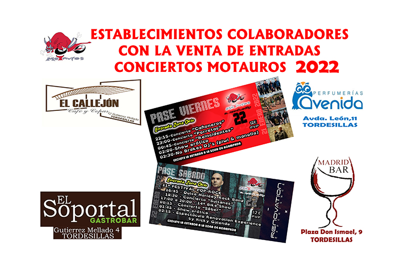 A la venta las entradas para los conciertos de Motauros