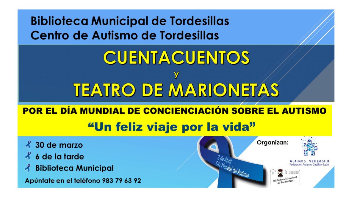 El Centro de Autismo de Tordesillas organiza actividades por el Día Mundial del Autismo