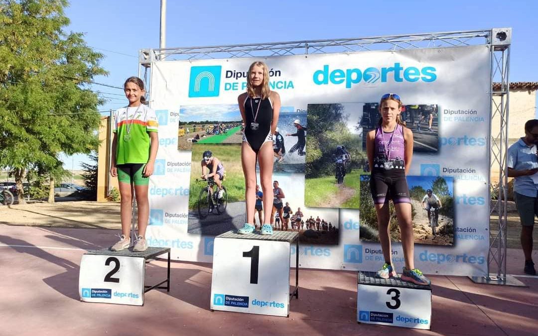 Las chicas de Tri-Penta Tordesillas cierran el fin de semana con triple podio regional