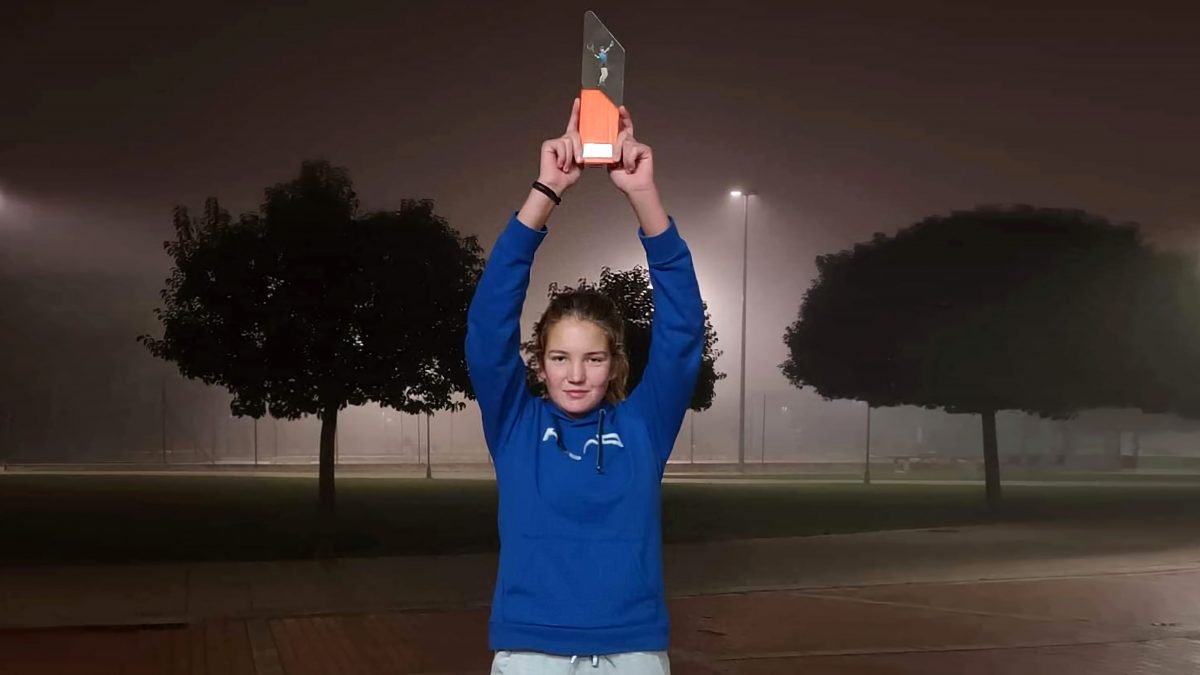 Rania Redondo se corona campeona del Torneo de Tenis de Navidad en Palencia