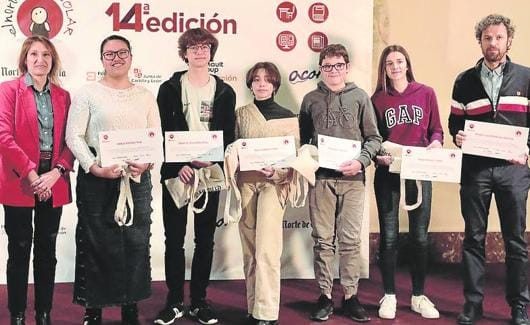 Alumnos del IES Juana I de Castilla, galardonados en los XIV premios El Norte Escolar