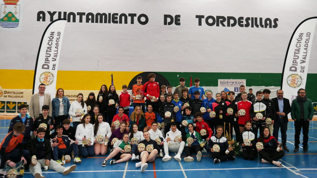 El futuro del bádminton español vuelve a Tordesillas en el XVIII Torneo ‘Villa del Tratado’