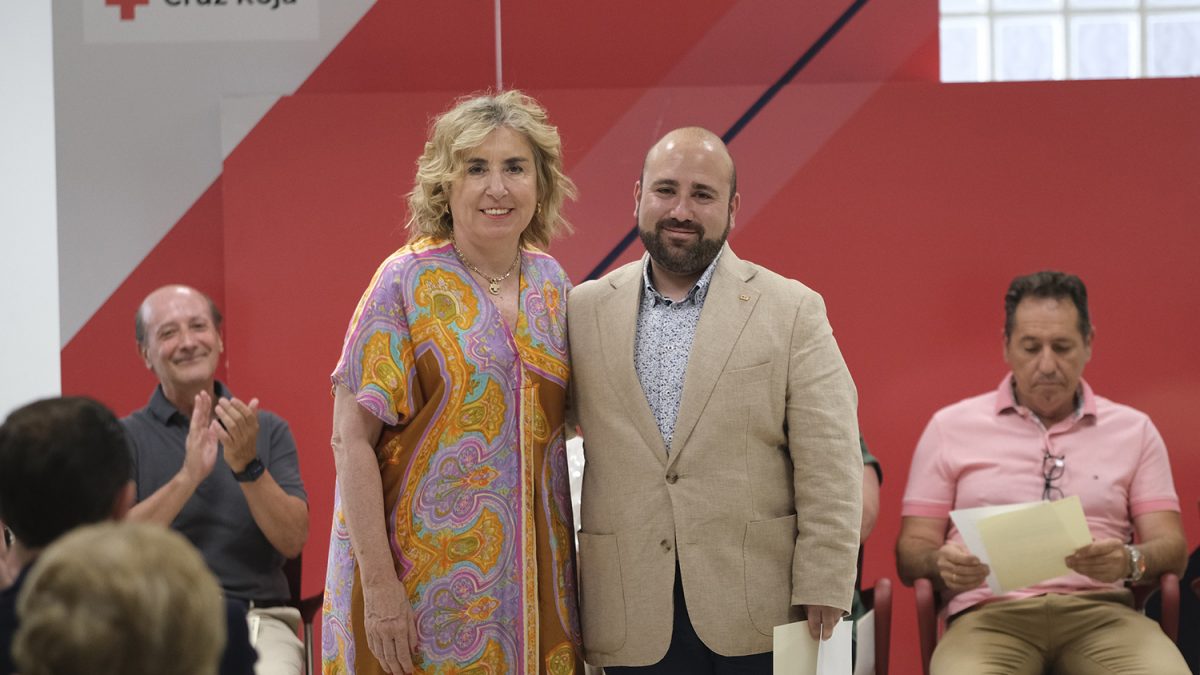 Iván de la Cruz renueva su cargo como presidente comarcal de Cruz Roja en Tordesillas