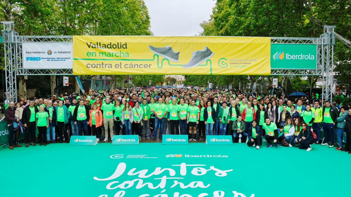 Valladolid vuelve a dar ejemplo con más de 46.500 participantes en la Marcha contra el Cáncer