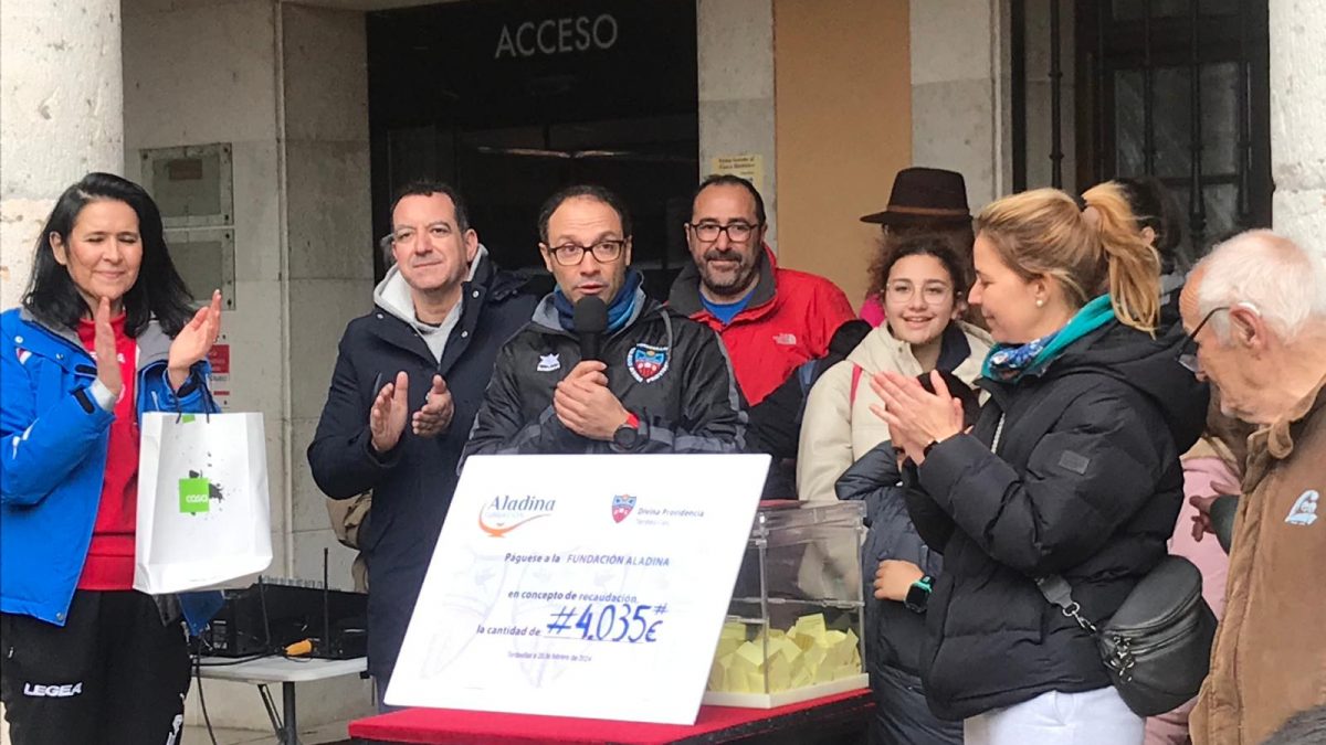 Tordesillas recauda 4.035 euros en la V Marcha Solidaria contra el cáncer infantil