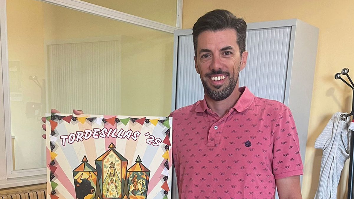 “Me presenté motivado por reflejar los símbolos de Tordesillas y sus fiestas, y ganar es todo un orgullo”