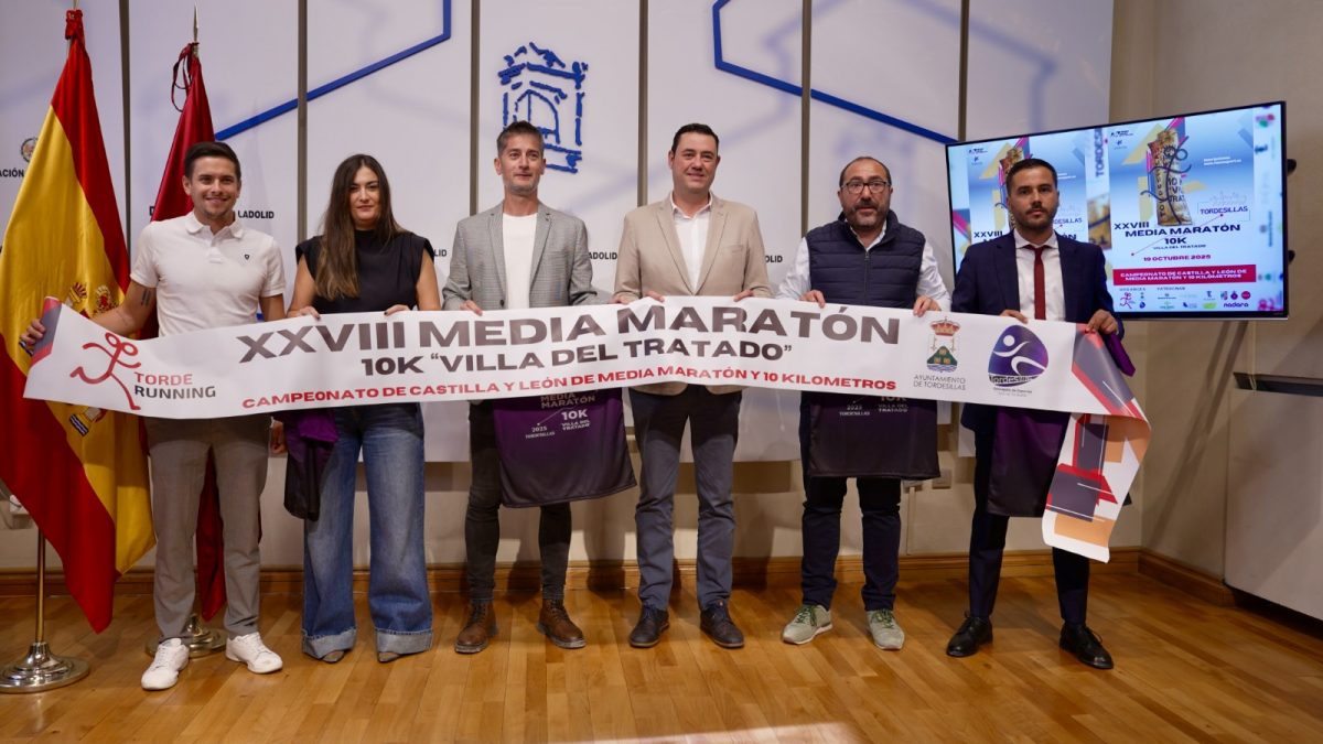 Tordesillas presenta una XXVIII Media Maratón y 10K 2025 de récord tanto en cantidad como en calidad