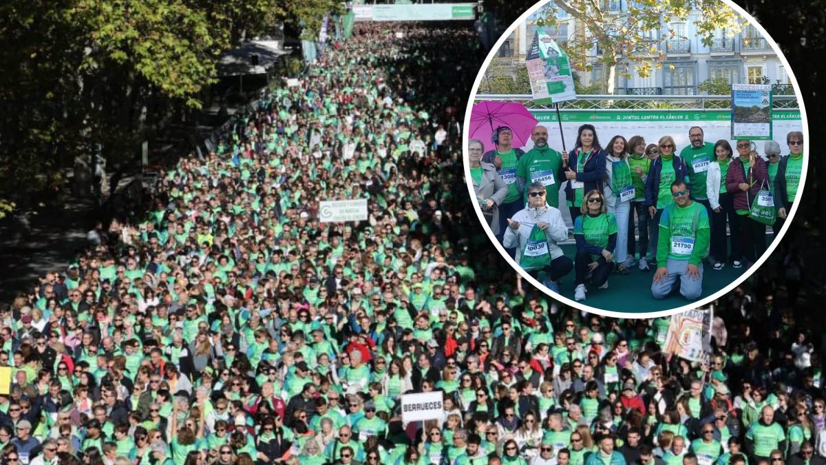 El verde esperanza vuelve a teñir Valladolid con más de 53.000 participantes en la Marcha Contra el Cáncer