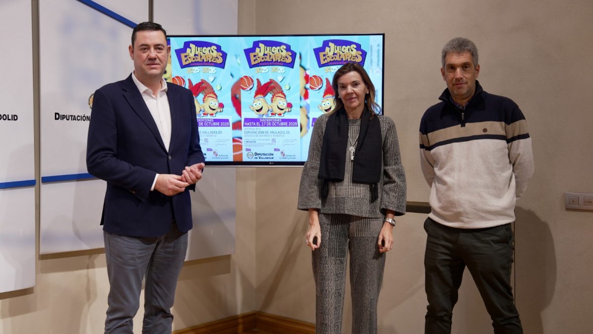 La Diputación de Valladolid presenta los Juegos Escolares 2025-2026
