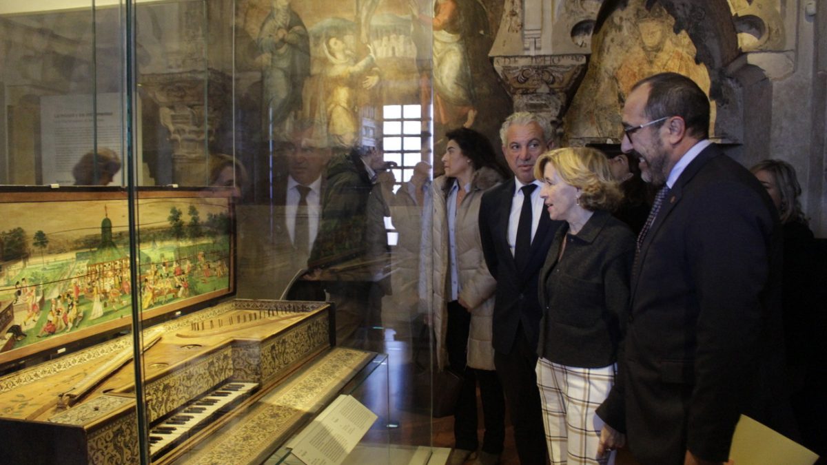 Regresan a Santa Clara el ‘Realejo de la Reina Juana’, el Virginal y el Clavicordio del siglo XVIII