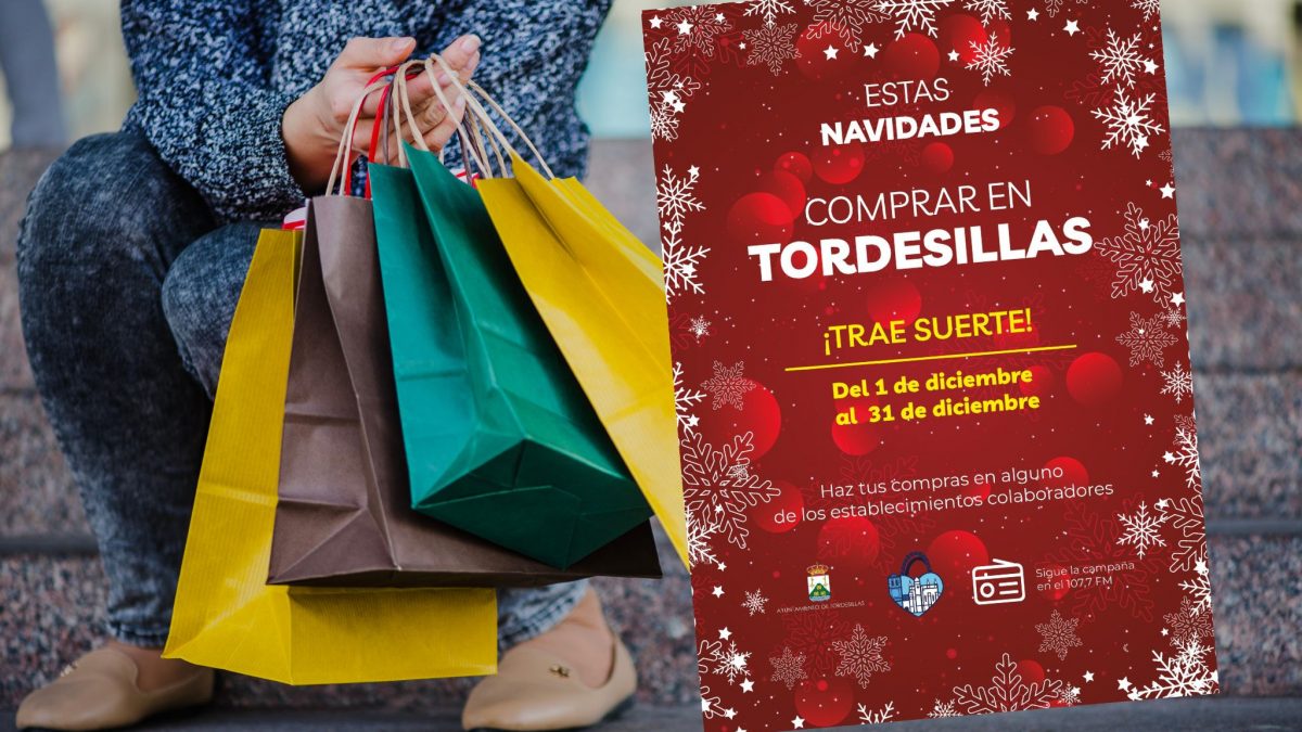 Arranca una nueva edición de la campaña ‘Estas Navidades, comprar en Tordesillas trae suerte’ con cerca de 60 establecimientos participantes