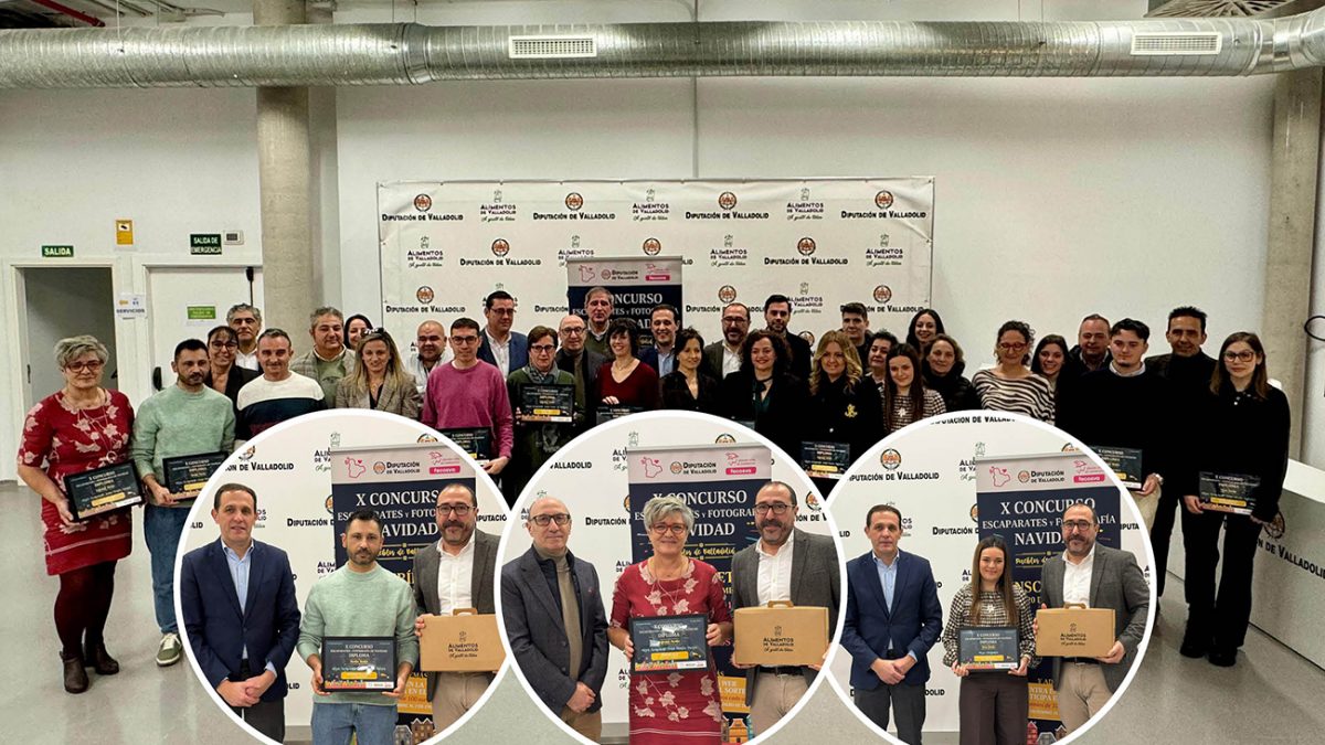 Dos comercios de Tordesillas, galardonados en el X Concurso de Escaparates de Navidad ‘Pueblos de Valladolid’