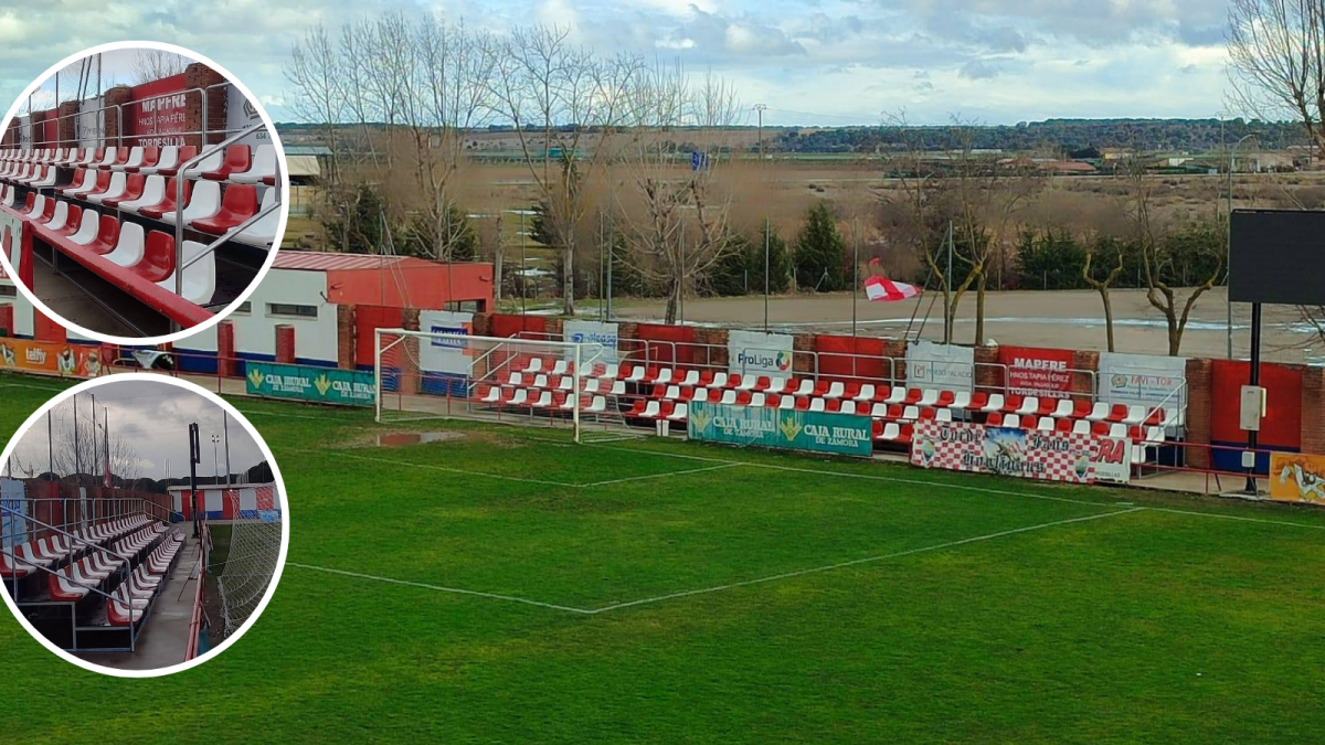Las Salinas estrena desde este fin de semana unas nuevas gradas en sus instalaciones