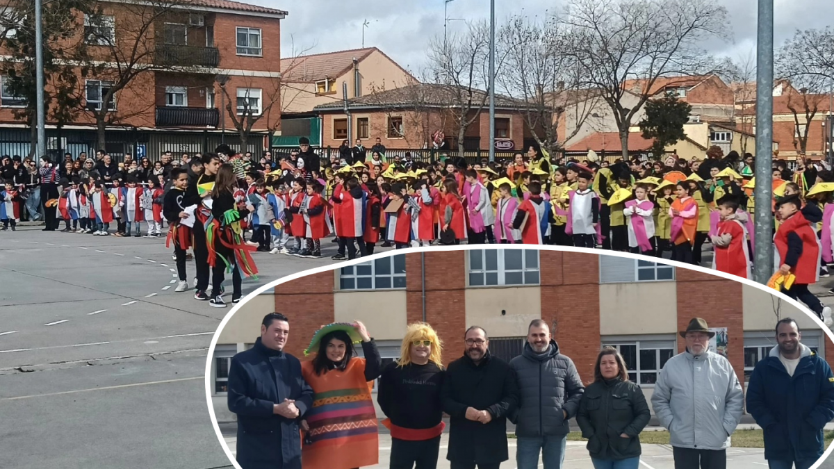 El CEIP Pedro I viaja por las culturas del mundo a través del Carnaval