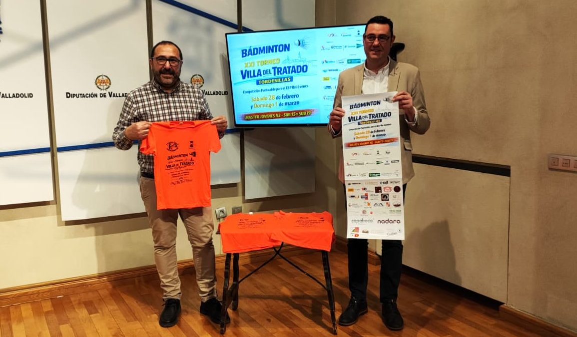 Tordesillas se convertirá este fin de semana en la cuna del bádminton durante el XXI Torneo ‘Villa del Tratado’