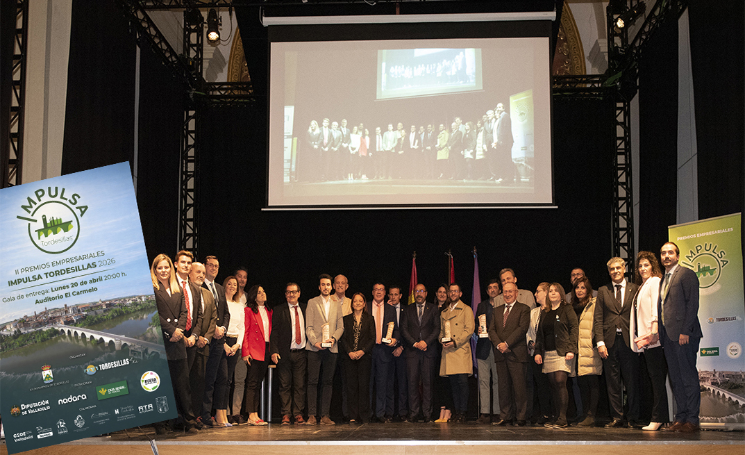 La II edición de los Premios Impulsa vuelve a reconocer la trayectoria de las empresas tordesillanas