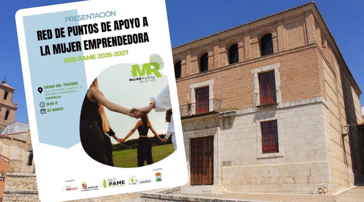 La RED PAME presenta en Tordesillas sus iniciativas para apoyar a la mujer en el entorno rural