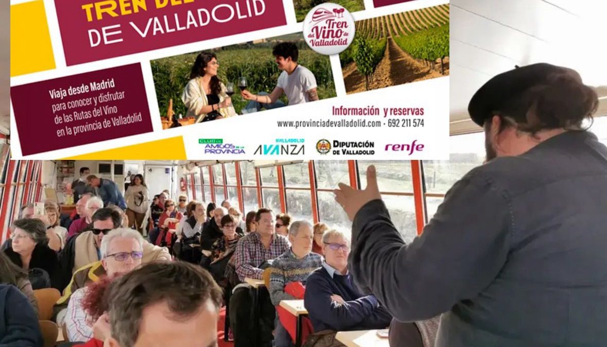 Arranca la temporada del Tren del Vino y del Tren del Canal