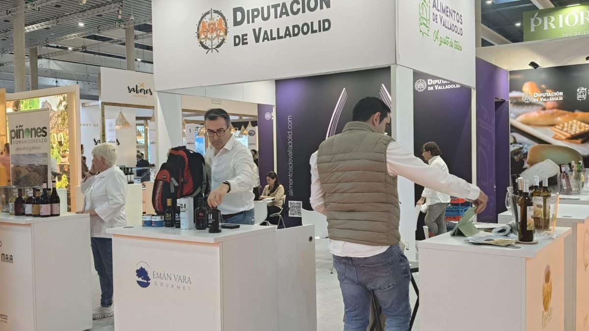 Alimentos de Valladolid expone los productos de la provincia en Alimentaria Barcelona
