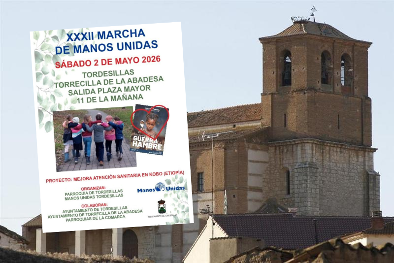 Tordesillas abre sus puertas a la solidaridad durante la XXXII Marcha de Manos Unidas