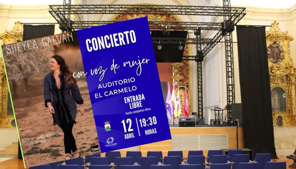 Sheyla Galván lleva su “voz de mujer” al escenario de El Carmelo con un concierto especial