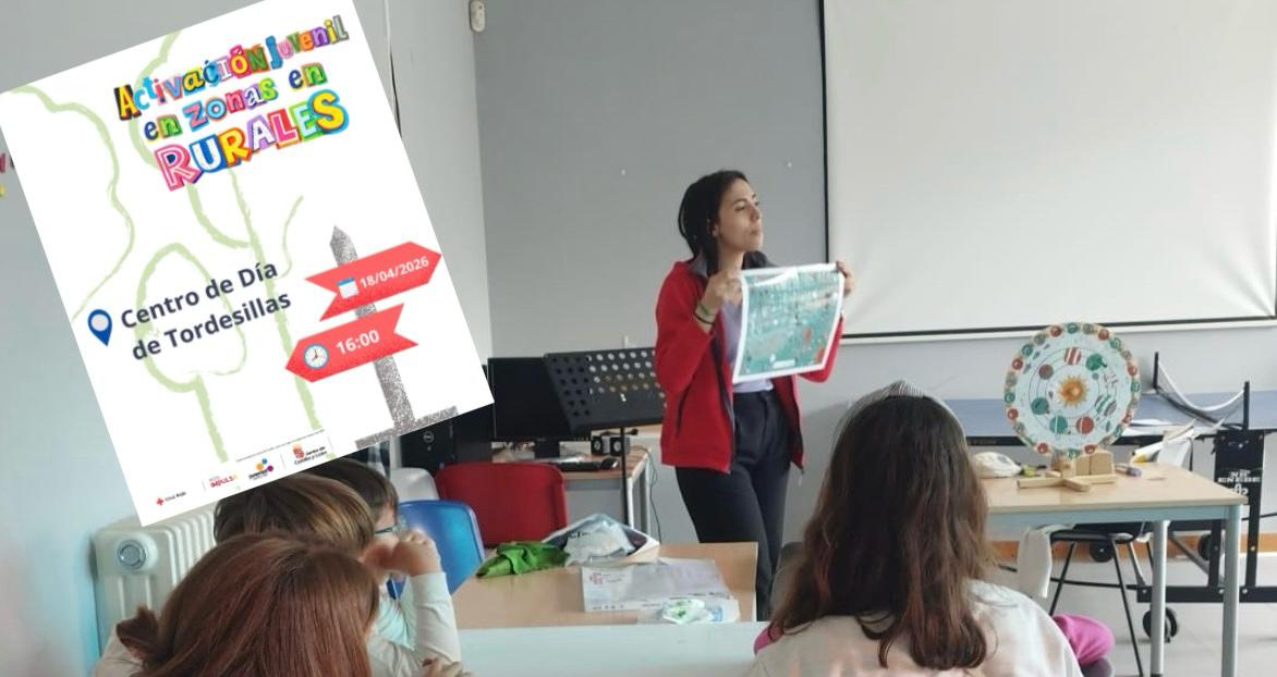 Cruz Roja Juventud invita en Tordesillas a los más jóvenes a dar el paso hacia el voluntariado