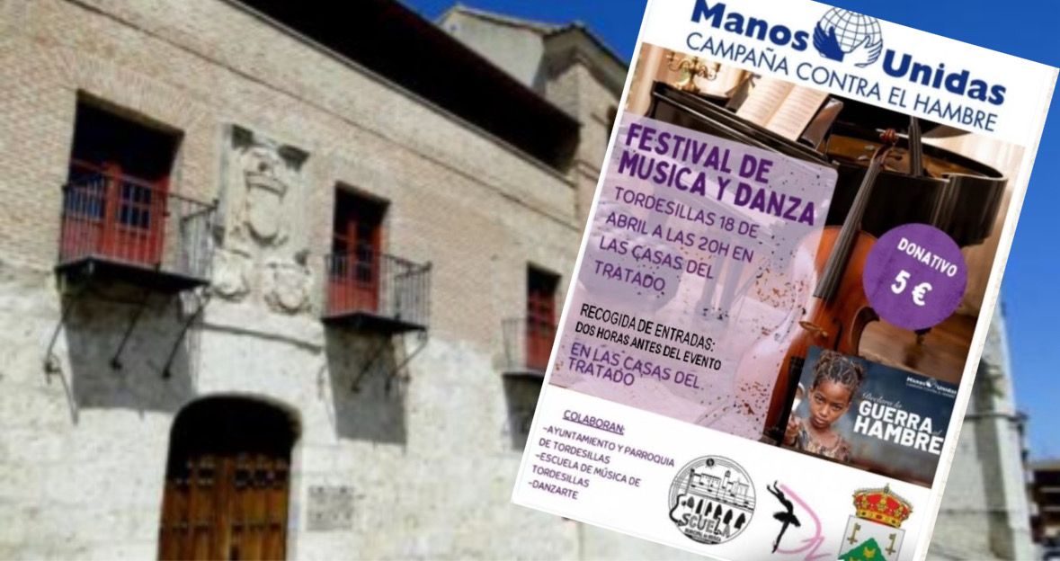 Arte, música y danza se unen en Tordesillas por una causa solidaria contra el hambre