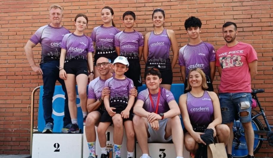 Tri-Penta Tordesillas arrasa en el autonómico de Láser-run con tres oros, dos platas y un bronce